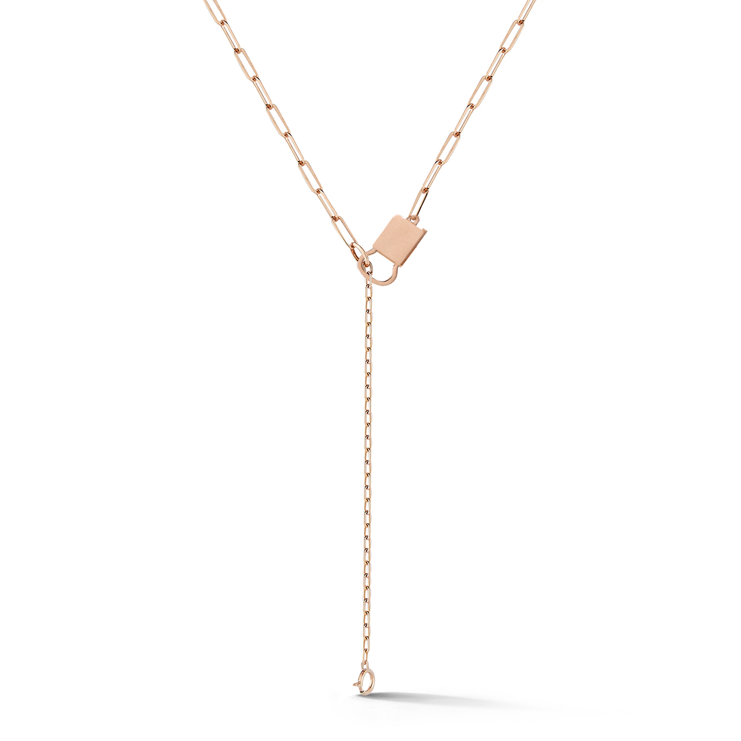 Betty Long Necklace in 18K RoseGold