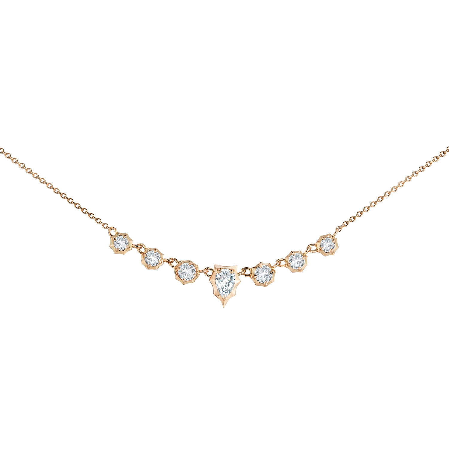 Small Envoy Necklace in 18K Rose Gold