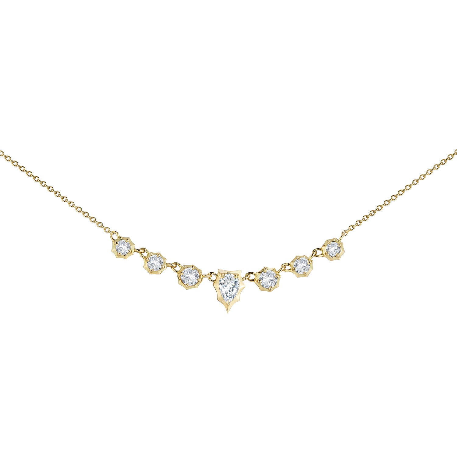 Small Envoy Necklace in 18K Yellow Gold